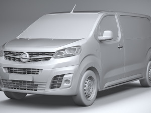 Opel Vivaro 2020 3D Model