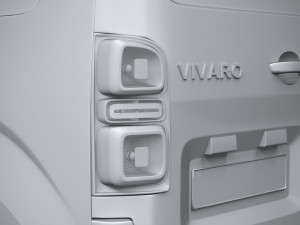Opel Vivaro 2020 3D Model