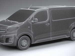 Opel Vivaro 2020 3D Model