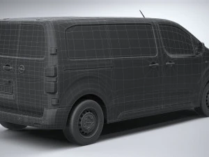 Opel Vivaro 2020 3D Model