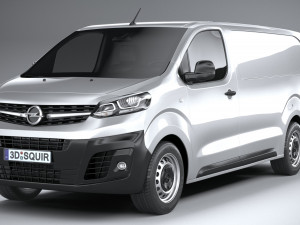 Opel Vivaro Cargo L 2020 3D 모델