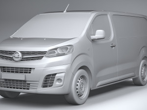 Opel Vivaro Cargo L 2020 3D 모델