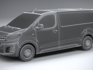 Opel Vivaro Cargo L 2020 3D 모델