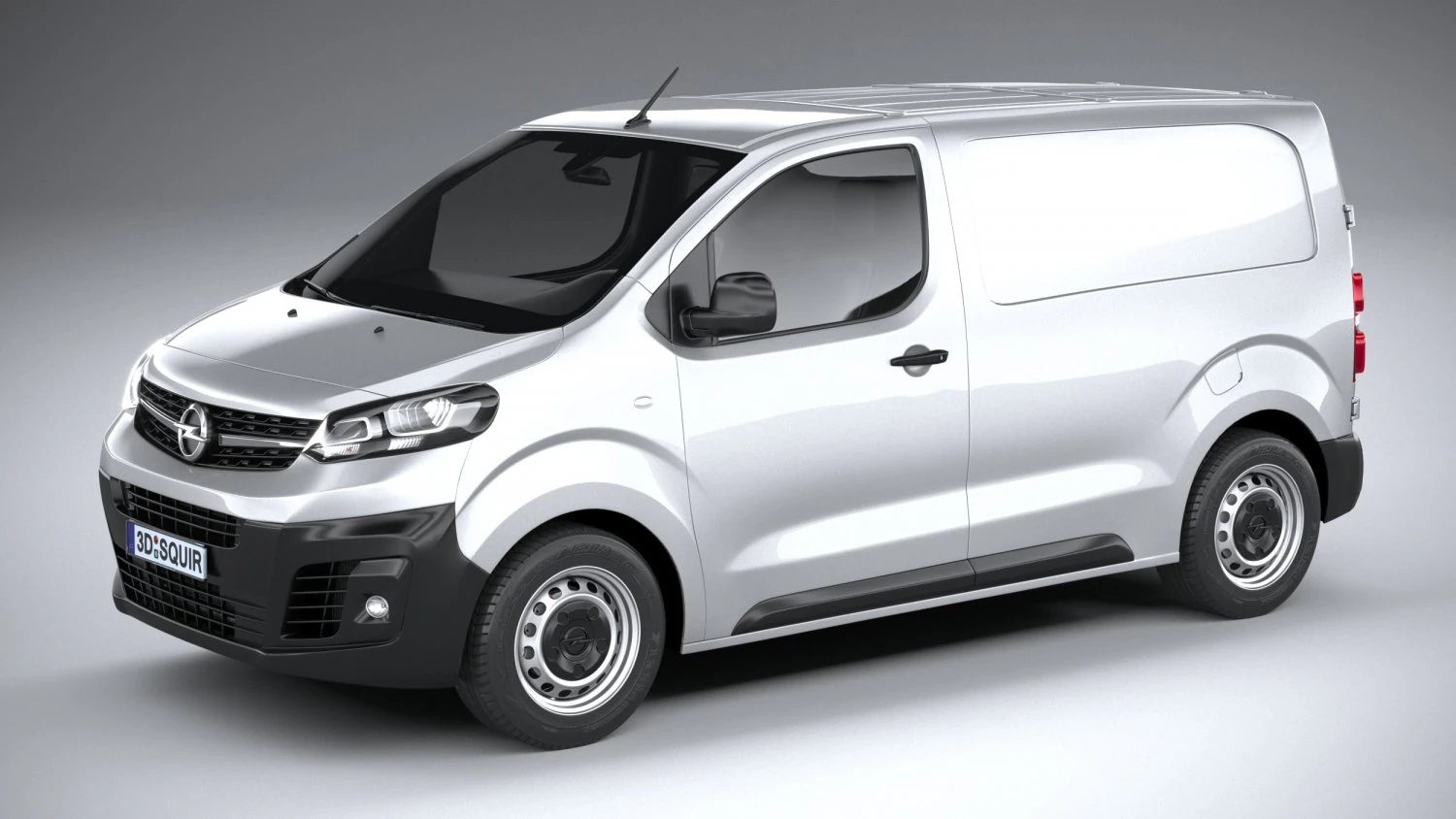 Opel Vivaro Cargo S 2020 3D Model .c4d .max .obj .3ds .fbx .stl .blend