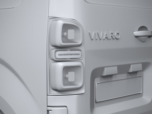 Opel Vivaro Cargo S 2020 3D Model
