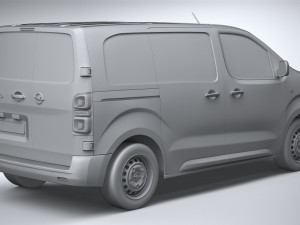Opel Vivaro Cargo S 2020 3D Model