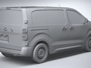 Opel Vivaro Cargo S 2020 3D Model