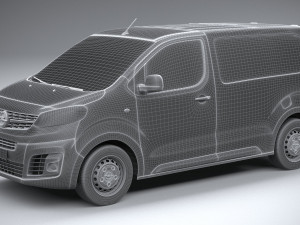 Opel Vivaro Cargo S 2020 3D Model