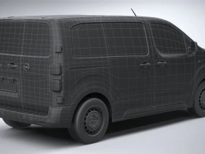 Opel Vivaro Cargo S 2020 3D Model