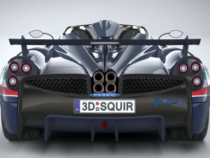 Pagani Huayra Tricolore 2021 3D Model