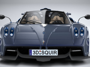 Pagani Huayra Tricolore 2021 3D Model