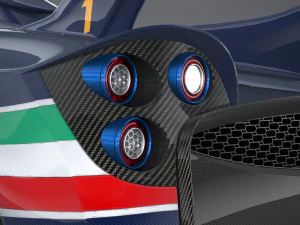 Pagani Huayra Tricolore 2021 3D Model
