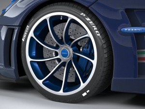 Pagani Huayra Tricolore 2021 3D Model