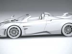 Pagani Huayra Tricolore 2021 3D Model