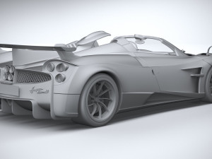 Pagani Huayra Tricolore 2021 3D Model
