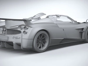 Pagani Huayra Tricolore 2021 3D Model