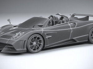 Pagani Huayra Tricolore 2021 3D Model