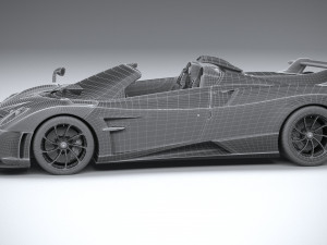 Pagani Huayra Tricolore 2021 3D Model