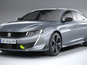 Peugeot 508 PSE 2021 3Dモデル