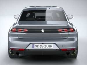 Peugeot 508 PSE 2021 3Dモデル