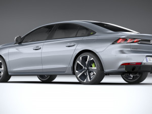 Peugeot 508 PSE 2021 3Dモデル