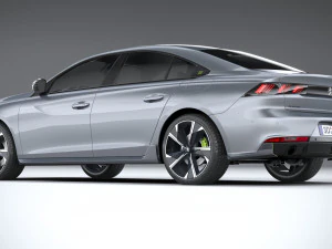 Peugeot 508 PSE 2021 3D Model