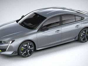 Peugeot 508 PSE 2021 3Dモデル