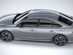 Peugeot 508 PSE 2021 3Dモデル