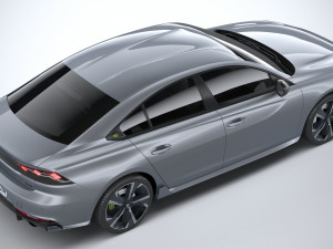 Peugeot 508 PSE 2021 3Dモデル