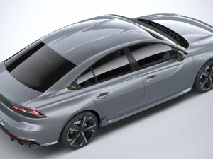 Peugeot 508 PSE 2021 3D Model