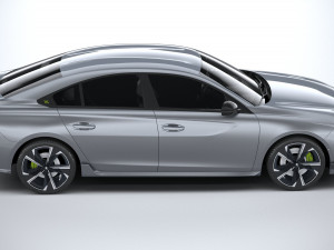 Peugeot 508 PSE 2021 3Dモデル