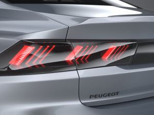 Peugeot 508 PSE 2021 3Dモデル