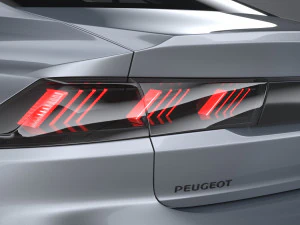 Peugeot 508 PSE 2021 3D Model