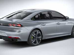 Peugeot 508 PSE 2021 3Dモデル