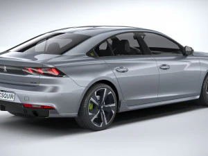 Peugeot 508 PSE 2021 3D Model