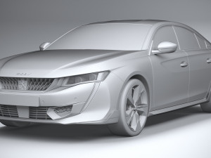 Peugeot 508 PSE 2021 3Dモデル
