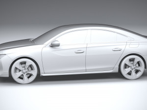 Peugeot 508 PSE 2021 3Dモデル