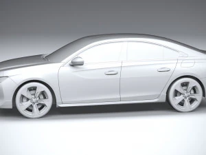 Peugeot 508 PSE 2021 3D Model