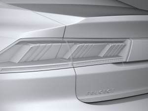 Peugeot 508 PSE 2021 3Dモデル