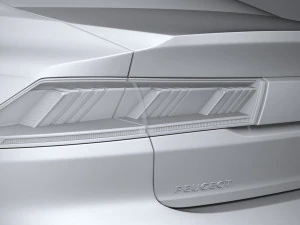 Peugeot 508 PSE 2021 3D Model