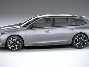 Peugeot 508 SW PSE 2021 Modelo 3D