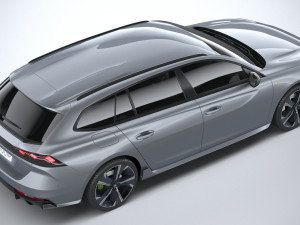 Peugeot 508 SW PSE 2021 Modelo 3D
