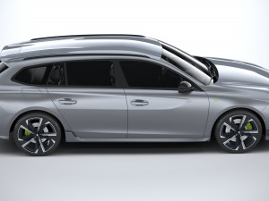 Peugeot 508 SW PSE 2021 Modelo 3D