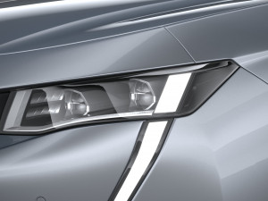 Peugeot 508 SW PSE 2021 Modelo 3D