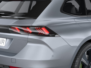 Peugeot 508 SW PSE 2021 Modelo 3D
