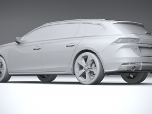 Peugeot 508 SW PSE 2021 Modelo 3D