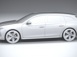 Peugeot 508 SW PSE 2021 Modelo 3D