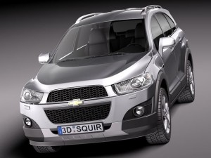 Chevrolet Captiva 2012 Modelo 3D