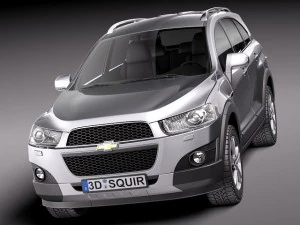 Chevrolet Captiva 2012 3D Model
