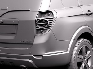 Chevrolet Captiva 2012 Modelo 3D